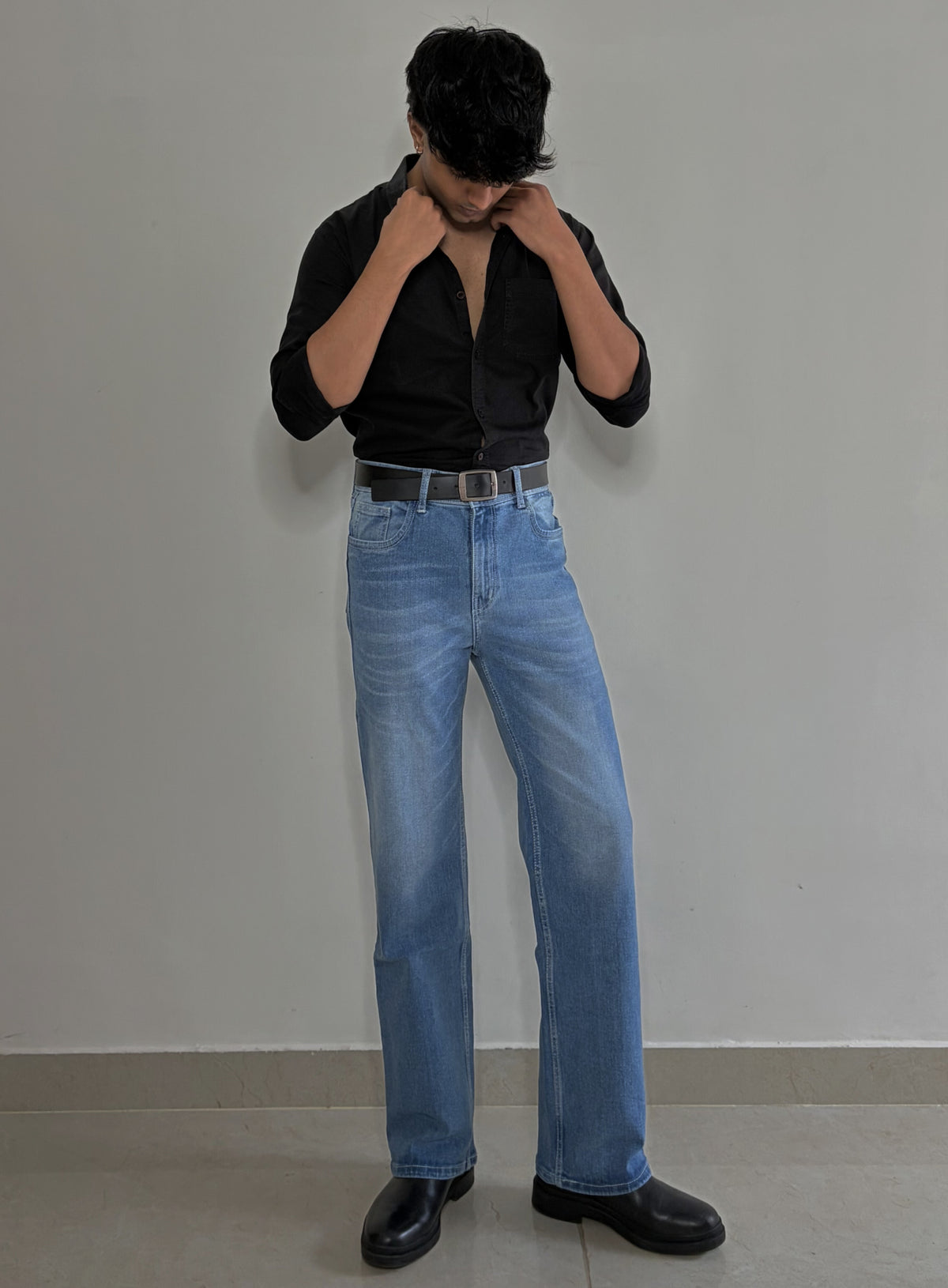 ORIGINALS DENIM - LIGHT WASH BLUE STRAIGHT FIT