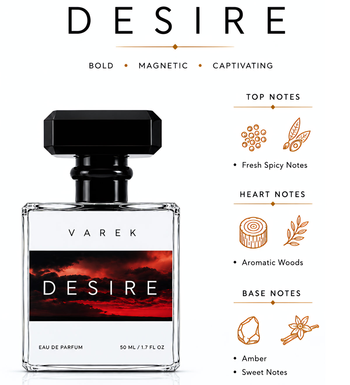 VAREK DESIRE PERFUME