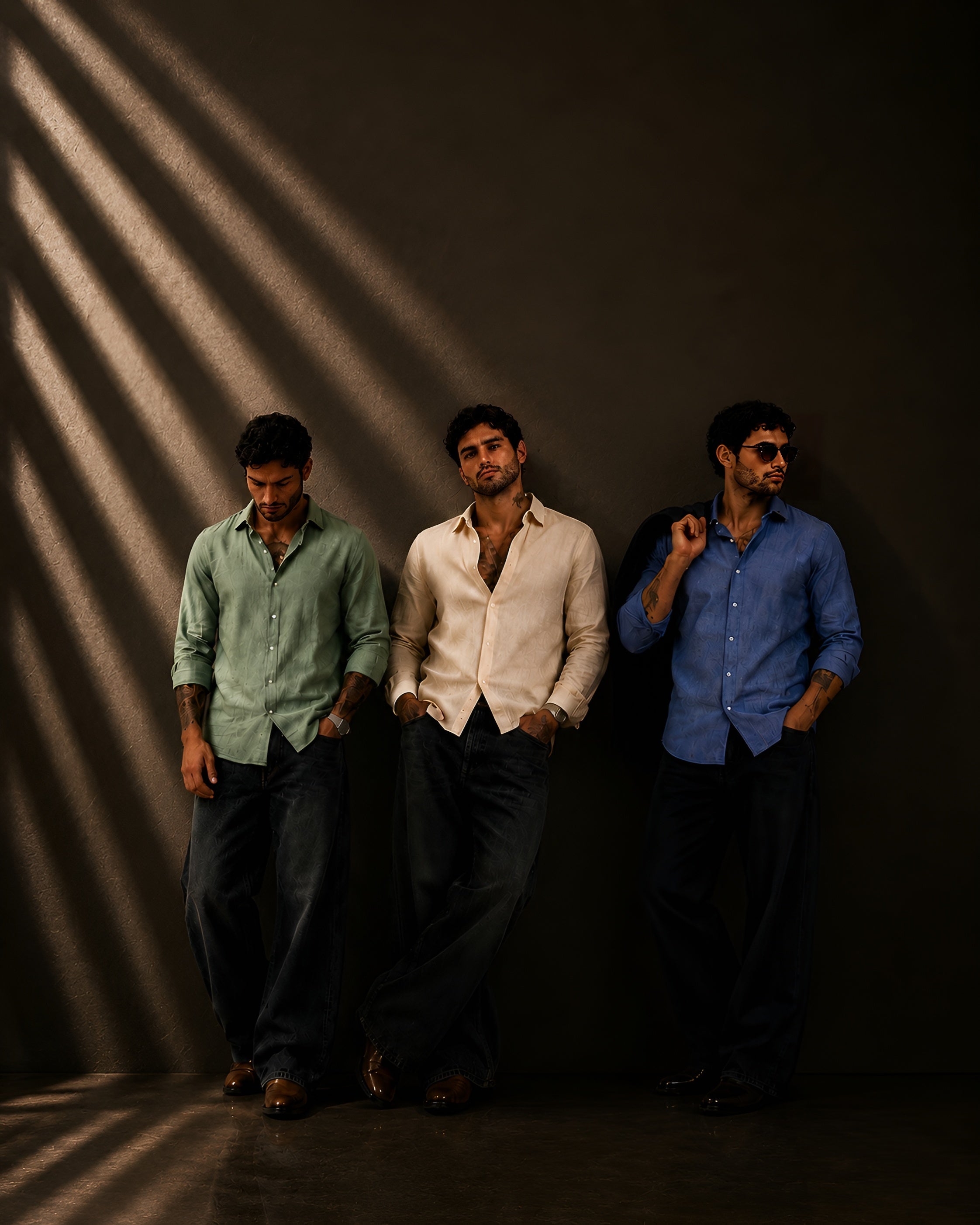 VAREK COTTON LINEN SHIRTS