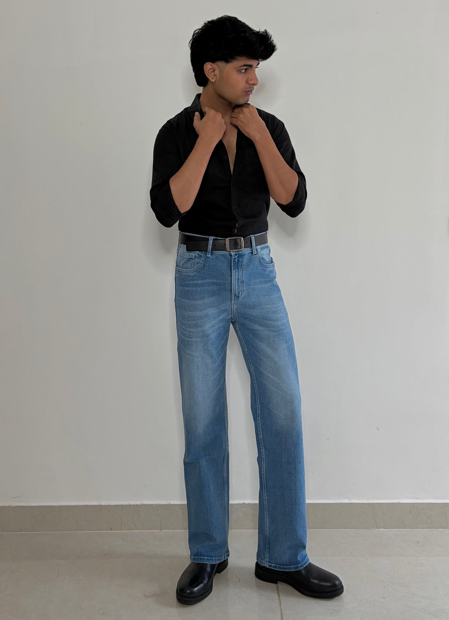 ORIGINALS DENIM - LIGHT WASH BLUE STRAIGHT FIT