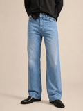 VAREK ORIGINALS - LIGHT WASH BLUE STRAIGHT FIT JEANS