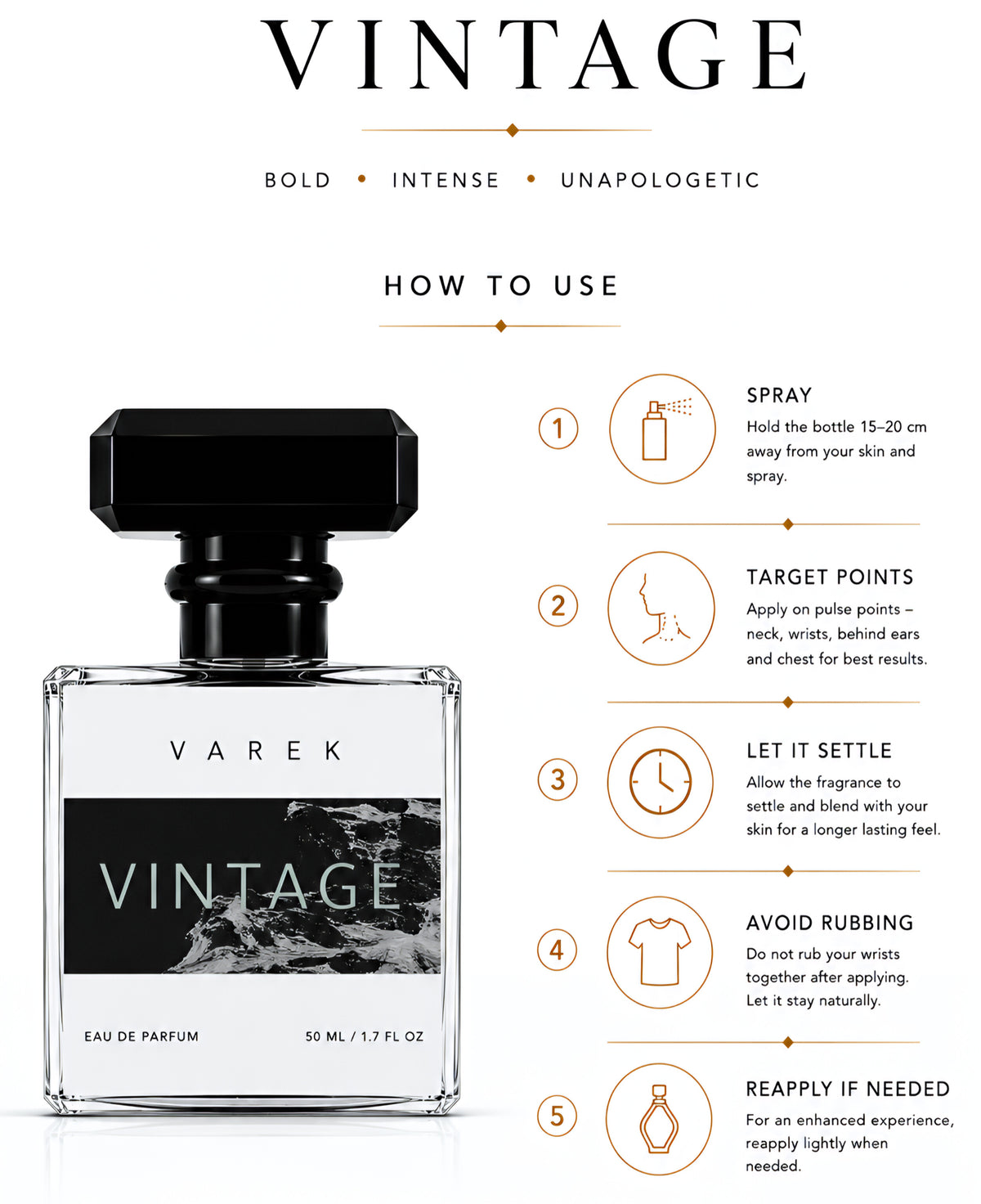 VAREK VINTAGE PERFUME