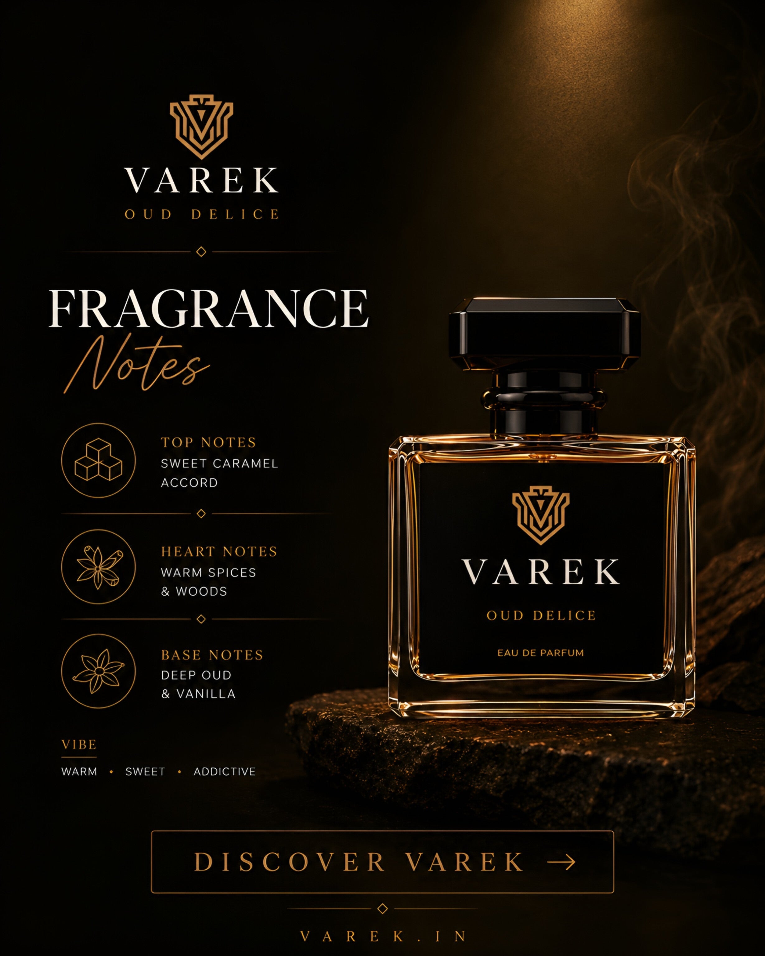 VAREK OUD DELICE PERFUME