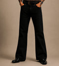 VAREK ORIGINALS - DEEP BLACK BOOTCUT JEANS