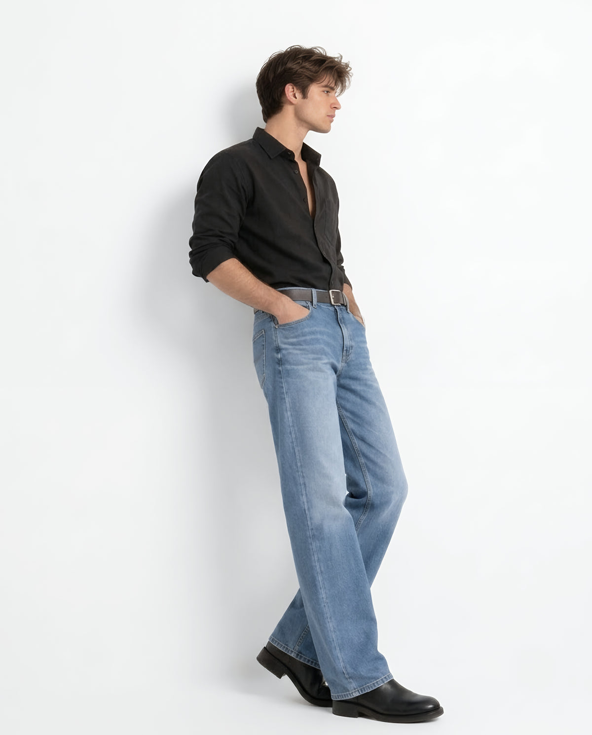 Originals Denim - Light Wash Blue Straight Fit